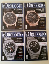 LOTTO STOCK RACCOLTA COLLEZIONE RIVISTE ARRETRATE L'OROLOGIO N. 297 298 299 302