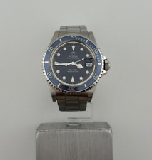 Tudor 79090 Submariner Blue Dial T-Swiss-T Full Set Rare Condition