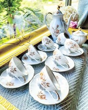 Set Caffè Completo Porcellana Antiquariato BAVARIA art.104