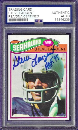 Steve largent firmato con - firmato,