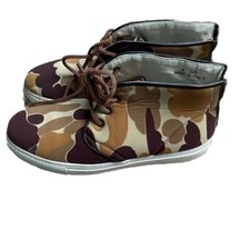 Del Toro Desert Camo Chukka Sneaker Made In Italy Boots Size 8