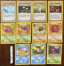 lotto carte pokemon vintage
