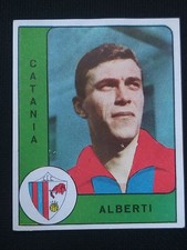 ***CALCIATORI PANINI 1961/62 PRIMA EDIZIONE OPACA*** ALBERTI (CATANIA) !!!