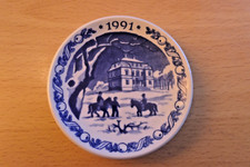 Piatto/placca di Natale 1991