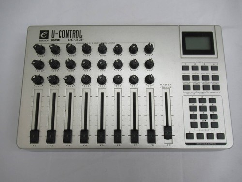 Controller midi audio 33e - m-audio, uc-33e