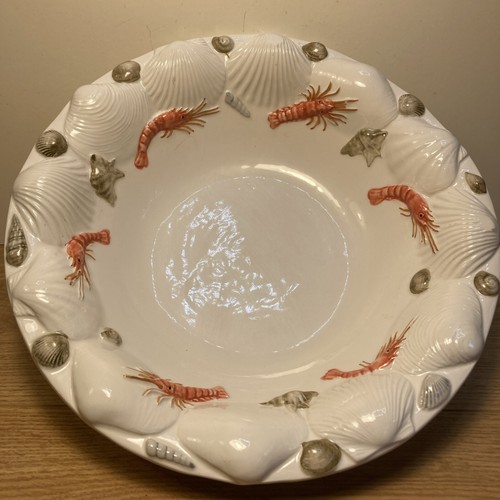 Vintage large bassano majolica - large,