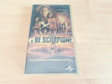 *VHS film IL RE SCORPIONE the rock kelly hu clarke duncan 2002 universal