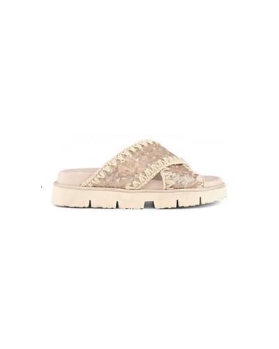 Mou criss cross bio sandal - criss-cross,