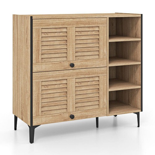 Scarpiera organizer con porte - con,