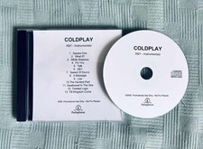 Coldplay - X&Y (Promo Instrumental CD) - RARE Chris Martin / Pop Rock