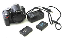 Corpo fotocamera Nikon D3200 24.1MP, scatti/shutter count 11180