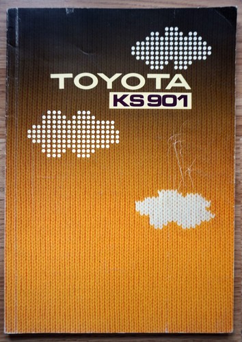 Toyota ks901 knitting - knitting, machine