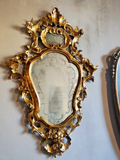 specchio antico dorato metà '800