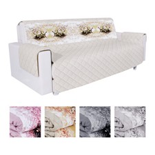 Copridivano 2 3 4 Posti Trapuntato Salva Divano a Fantasia Occhi Vari Colori 