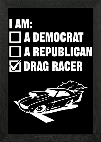Drag racing dragster poster - racing,