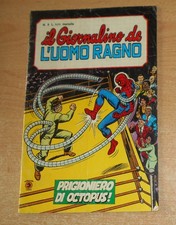 ED.CORNO  SERIE  IL GIORNALINO DELL'UOMO RAGNO  N° 5  1981  ORIGINALE !!!!!