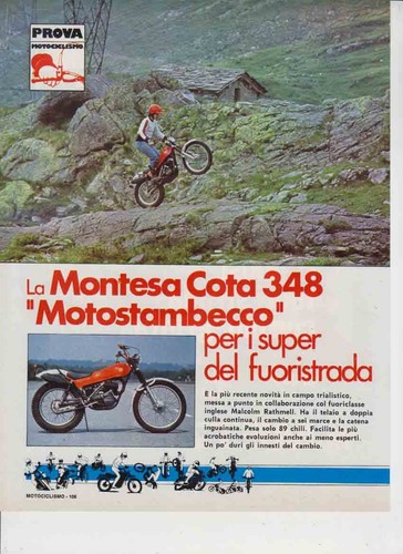 Advertising test moto - test,