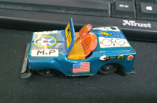 Jeep giocattolo latta - giocattolo, /