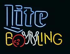 Insegna Luminosa Neon Bowling