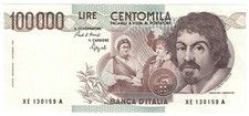 BANCONOTA ITALIANA 100000 LIRE