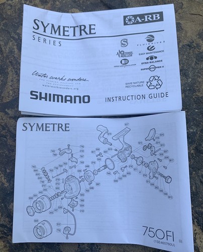 Shimano symetre 2500fi guida - shimano,