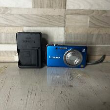 PANASONIC LUMIX DMC-FS40 14MP FOTOCAMERA DIGITALE + CARICATORE + SCHEDA SD 4GB