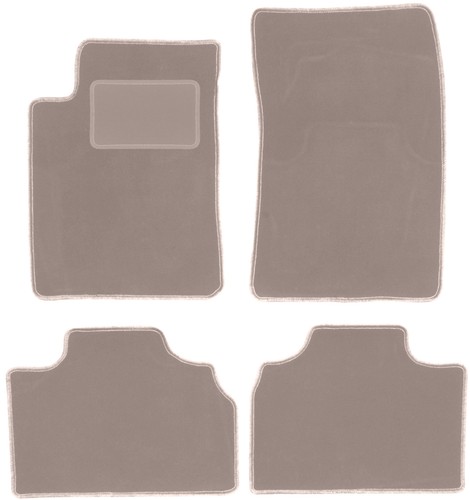 Tappetini velluto beige - tappetini, in