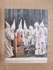 Retrocopertina Illustrazione del Popolo 1930 Rito di studenti professore severo