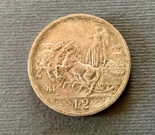 Italia regno lire 1914 - italia,