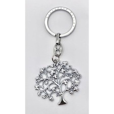 Portachiavi metallo albero - metallo,