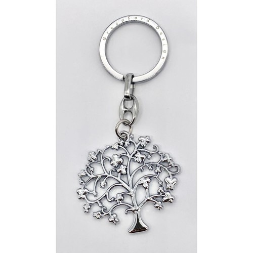 Portachiavi metallo albero - portachiavi,