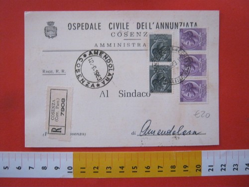 Italia comm 1963 cosenza - comm,