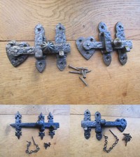 Serratura per porta in ferro porta rustica serratura privacy casetta vittoriana gotica vintage