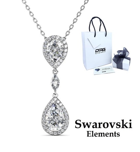 Collana donna pendente goccia - collana,