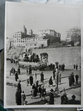 8 STAMPE) GENOVA CORSO ITALIA CORSO FIORITO CON CARRI DISTRIBUTORE AGIP