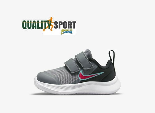 Nike star runner grigio - runner, 3