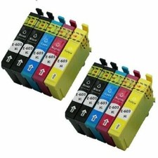 10 Cartucce T603XL Compatibili Epson WF2810 2820 2850 Xp2100 2105 3100 3105 2150