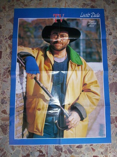 Lucio dalla poster - lucio,