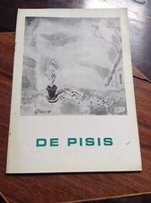 FILIPPO DE PISIS CATALOGO INVITO MOSTRA GALLERIA GALATEA TORINO 1962 