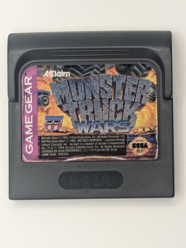 Monster truck wars sega - wars,