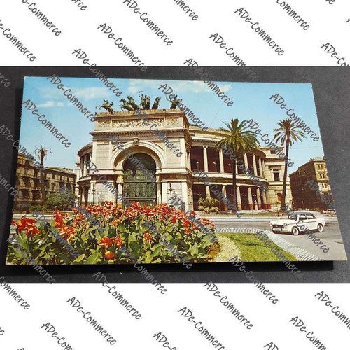 Cartolina palermo piazza - palermo-,