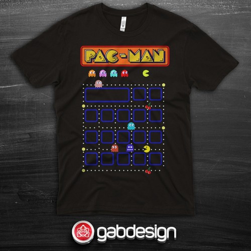 Shirt pac man videogame - pac,