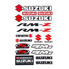 Adesivi Suzuki RM-Z FOGLIO Misto Dunlop Kawasaki Honda Bmw Mercedes Citroen