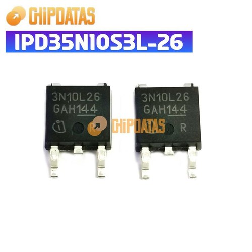 10pcs 3n10l26 ipd35n10s3l - 3n10l26, ipd35n10s3l-26