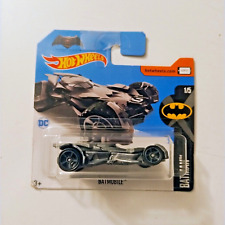 Hot Wheels BATMOBILE BATMAN VS SUPERMAN grigia 2017 sigillata eccellente