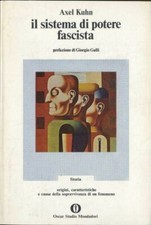 IL SISTEMA DI POTERE FASCISTA Axel Kuhn Prefazione Giorgio Galli Mondadori 1975