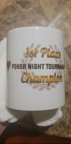 Tazza caffè poker night - poker,