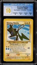 Pokemon Shining Raichu Neo