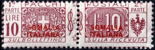 Somalia 1926 1931 - -, pacchi