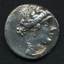 (668) RARE ( R1 ) DENIER ARGENT de HOSTILIUS SASERNA : 3,65 gr